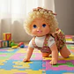 Muñeca Interactiva Con Sonido, Ríe. Gatea, Accesorios - Miniatura 5