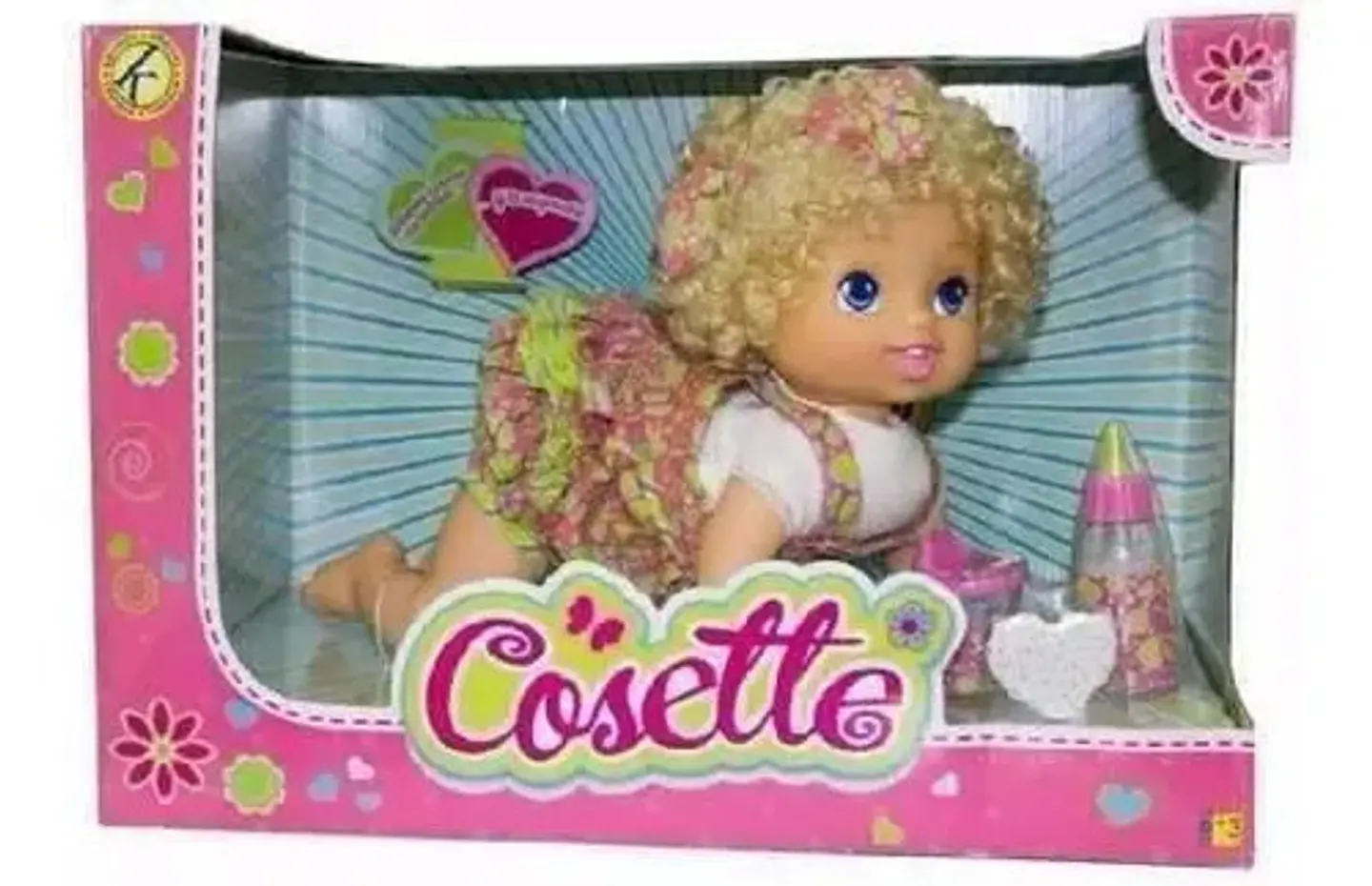 Muñeca Interactiva Con Sonido, Ríe. Gatea, Accesorios 10
