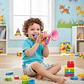 Trompeta Musical Luces Sonido 1451582 Bebes Niños Wow Rosado - Miniatura 5