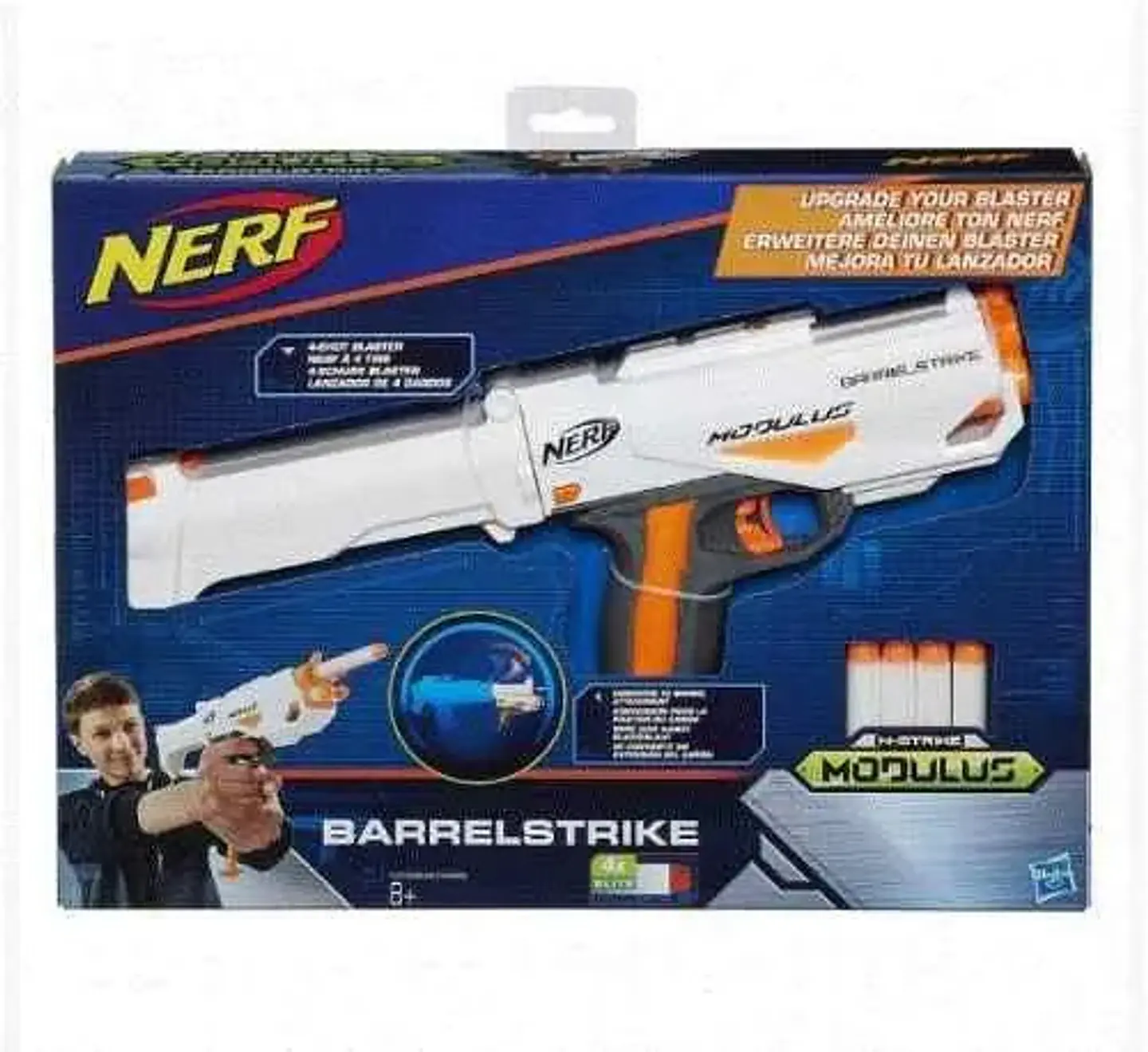 Barrelstrike, Nerf Modulus - Hasbro C0390 Arma Pistola  3