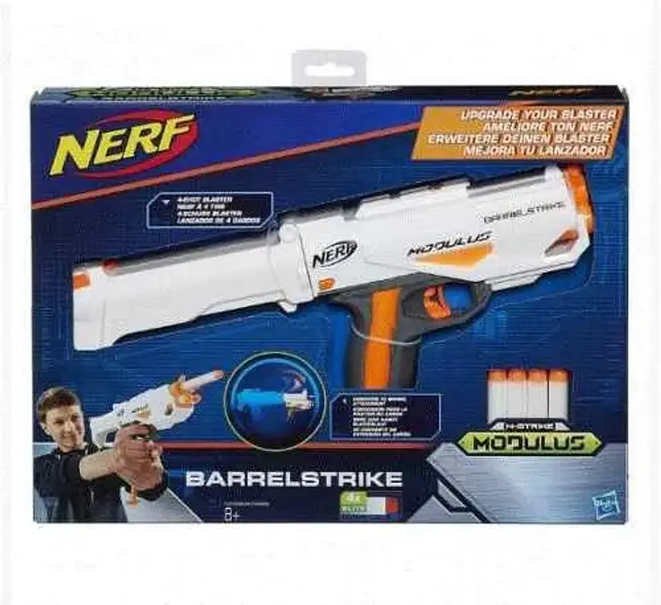 Barrelstrike, Nerf Modulus - Hasbro C0390 Arma Pistola  3