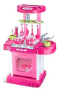 Cocina Maletín Juguete Horno Luz Sonidos Princesa 008-58 - Miniatura 1