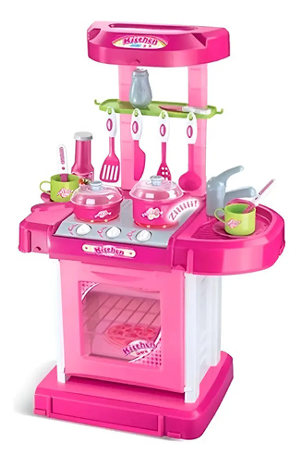 Cocina Maletín Juguete Horno Luz Sonidos Princesa 008-58 1