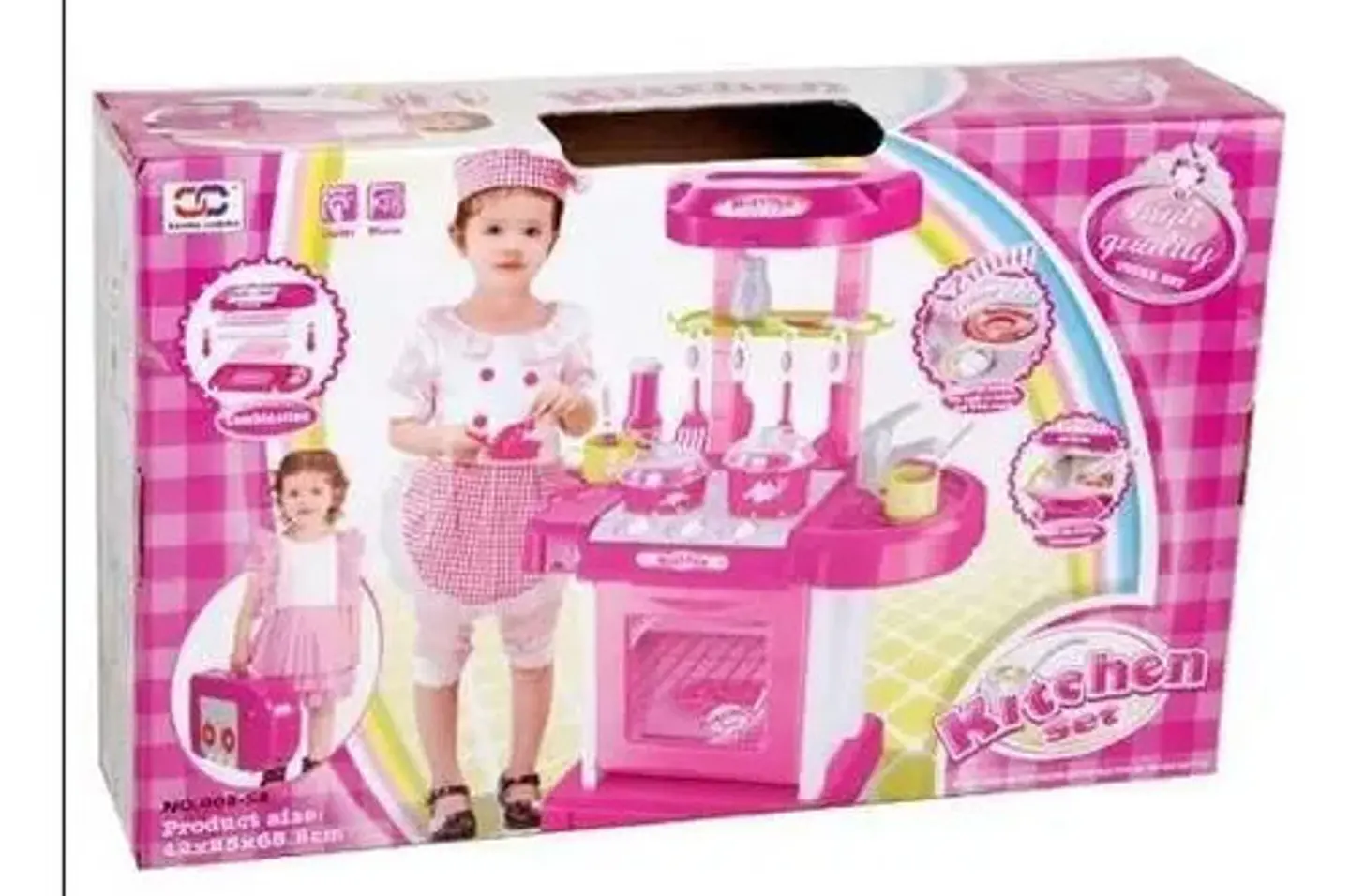 Cocina Maletín Juguete Horno Luz Sonidos Princesa 008-58 4