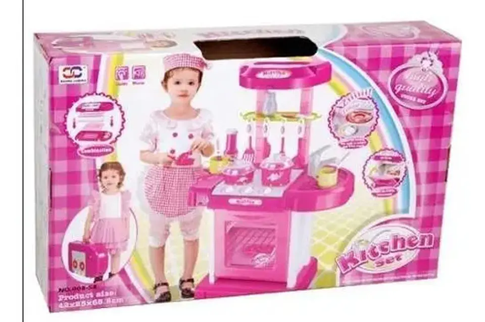 Cocina Maletín Juguete Horno Luz Sonidos Princesa 008-58 4