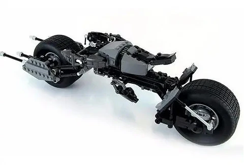 Super Heroes Batman Bloque Motocicleta 338 Pcs 7115 Fichas