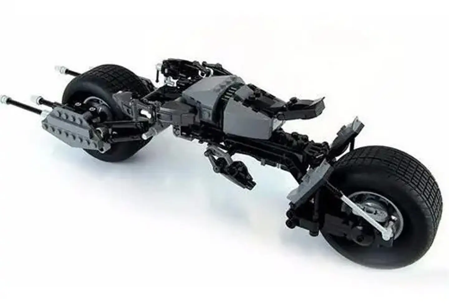 Super Heroes Batman Bloque Motocicleta 338 Pcs 7115 Fichas 1