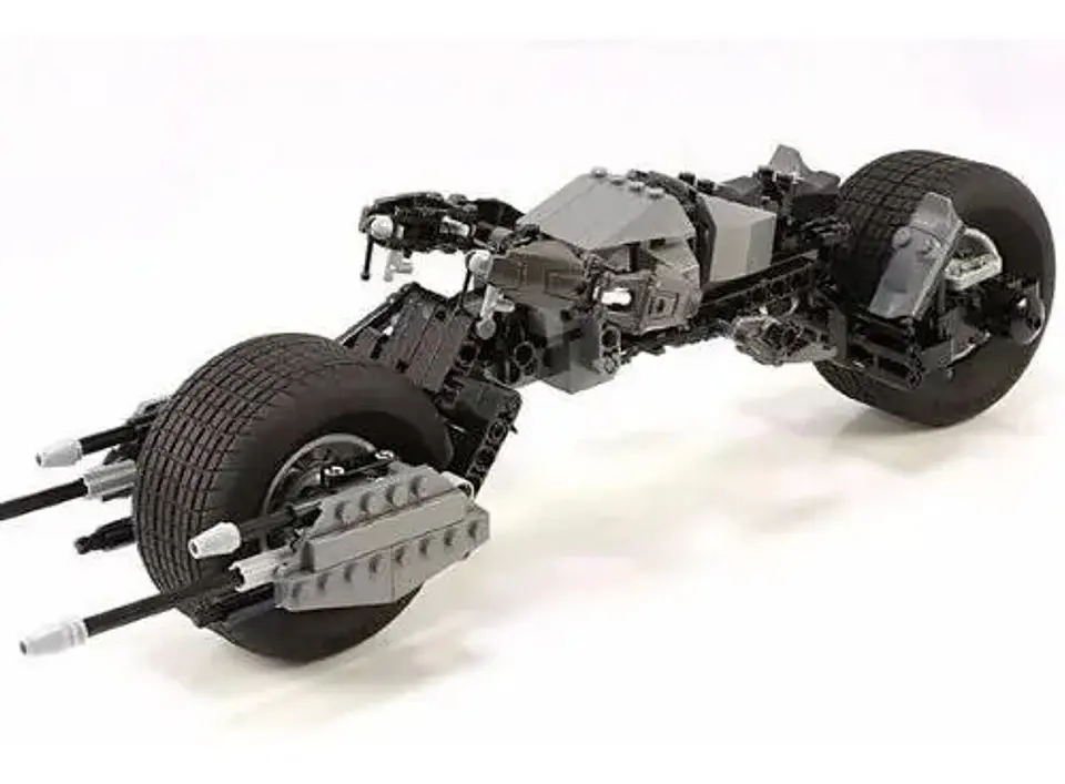 Super Heroes Batman Bloque Motocicleta 338 Pcs 7115 Fichas 3