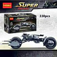 Super Heroes Batman Bloque Motocicleta 338 Pcs 7115 Fichas - Miniatura 5