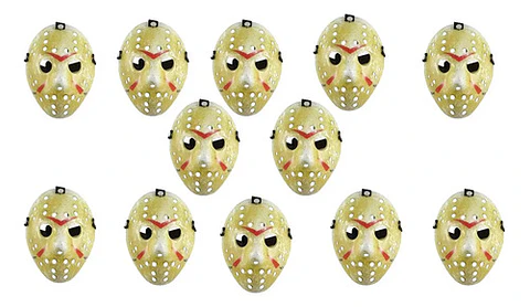 12 Und Máscara Hockey Jason Voorhees Viernes13  Negocio 2055