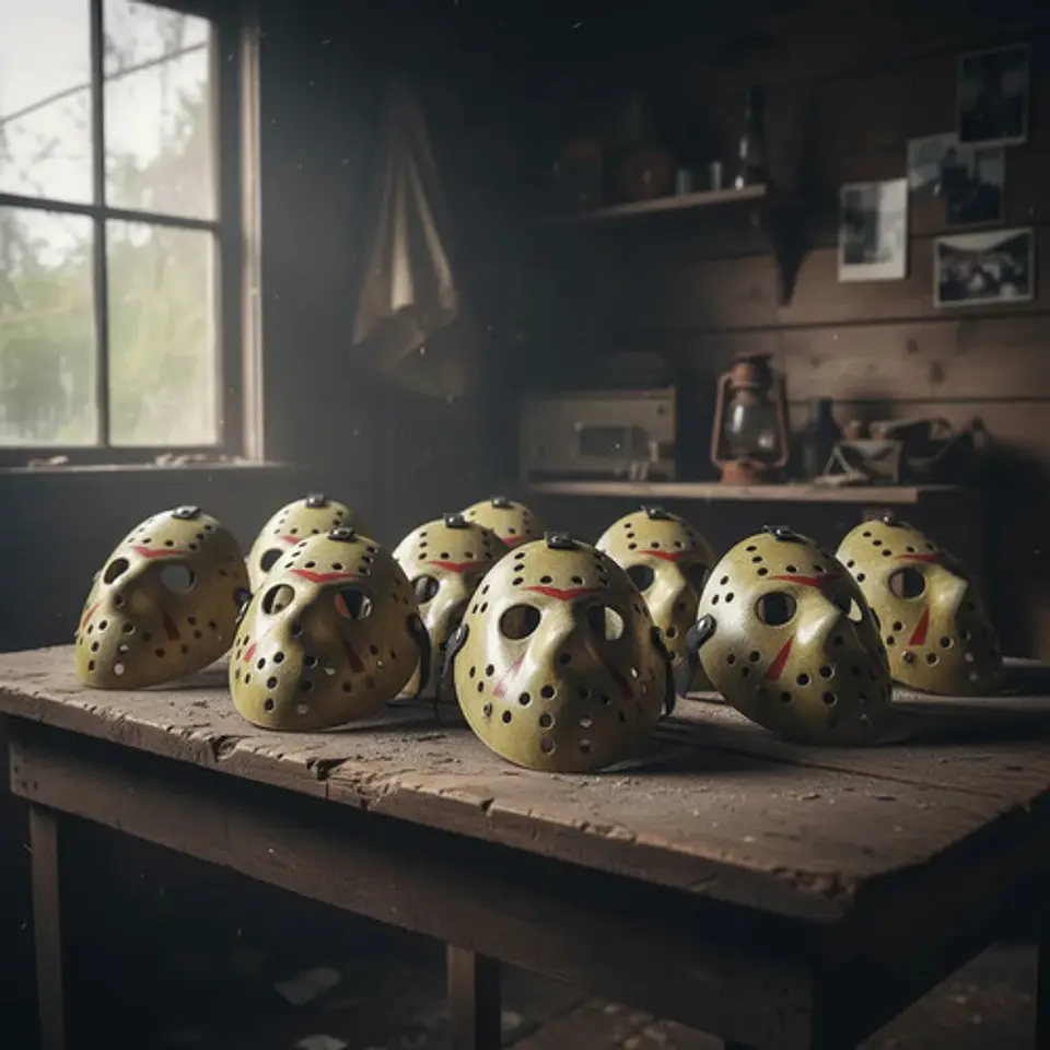 12 Und Máscara Hockey Jason Voorhees Viernes13  Negocio 2055 2