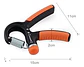 Hand Grip Ajustable Circuit Fit 10-40 Kg Negro Fortalecedor Antebrazos - Miniatura 3