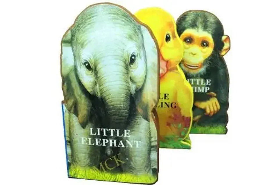 Cuento Animales Elefantes Niños Infantil Fomy Ingles Yd-02 3