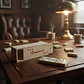 Domino Profesional Caja Madera Juego Fichas Casino 5010d  - Miniatura 1