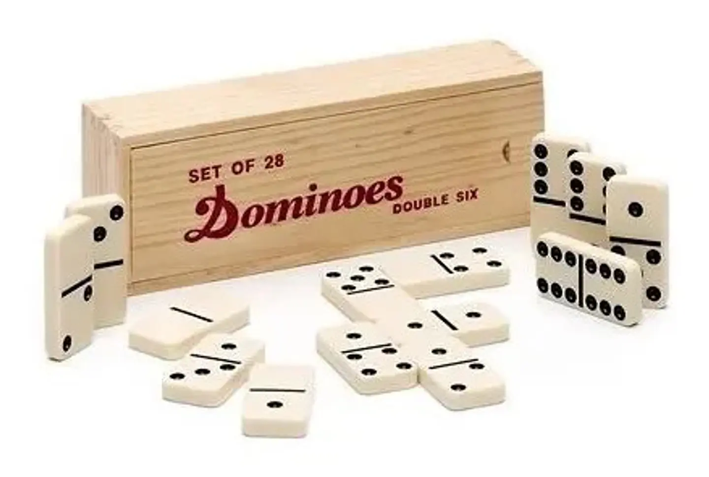 Domino Profesional Caja Madera Juego Fichas Casino 5010d  3