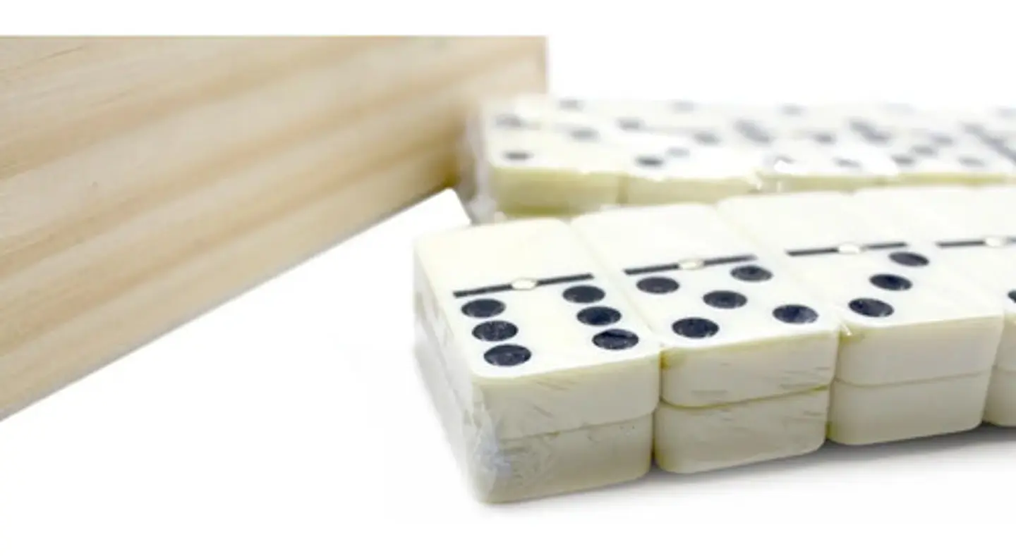 Domino Profesional Caja Madera Juego Fichas Casino 5010d  4