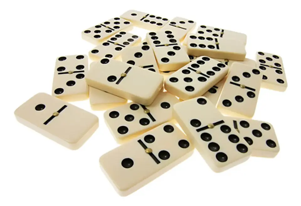 Domino Profesional Caja Madera Juego Fichas Casino 5010d  5