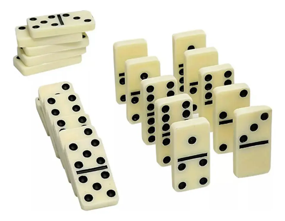Domino Profesional Caja Madera Juego Fichas Casino 5010d  7