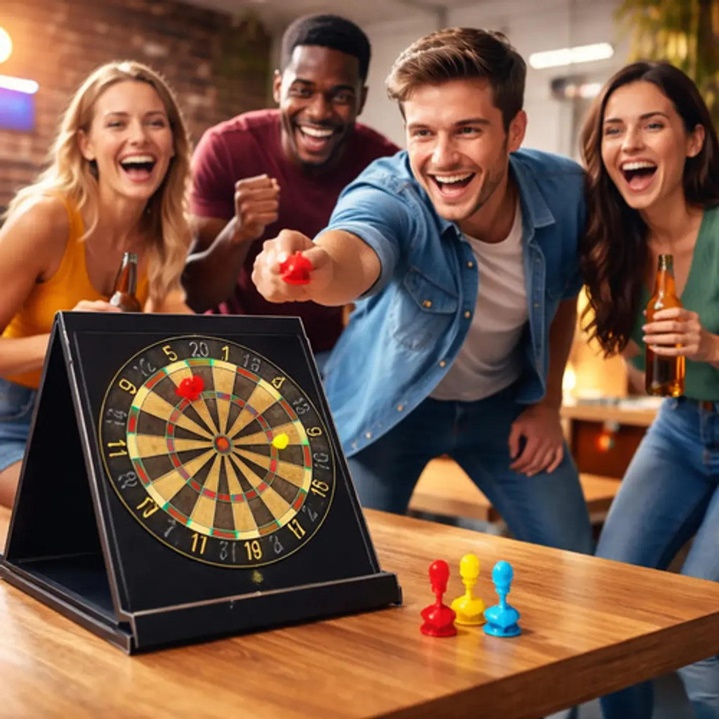 Juego De Dardos Darts Bl501 15 Cm 6 Años 100g 5