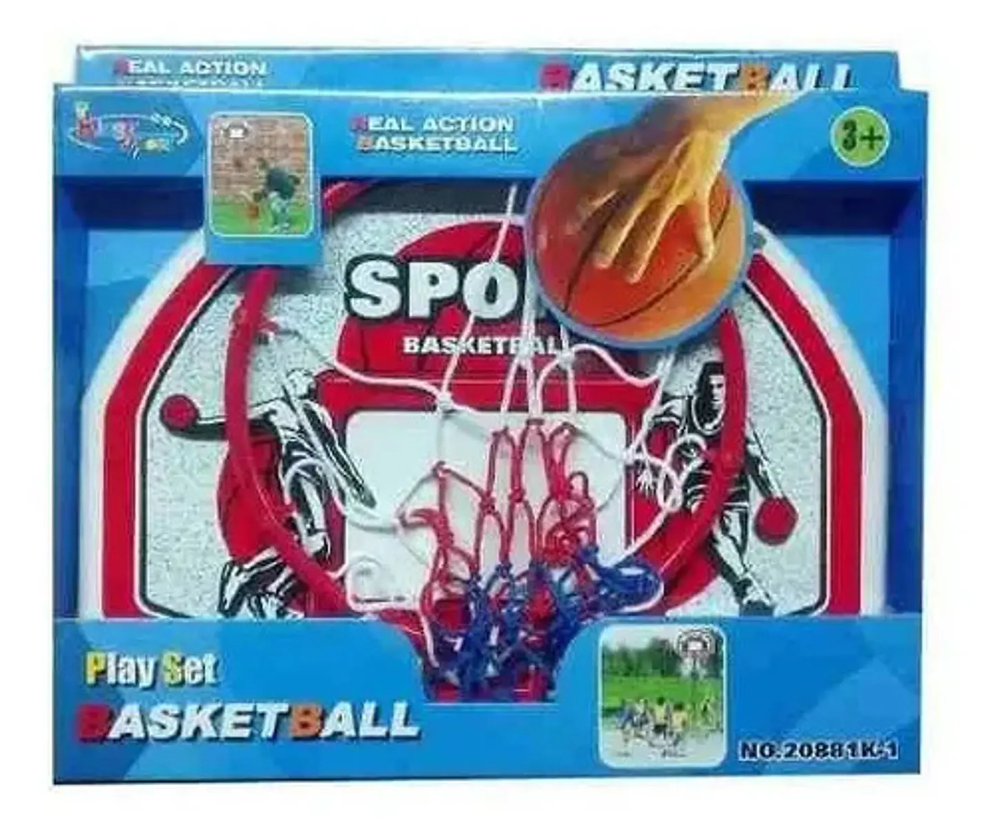 Cancha Basketball Juego Set Sport Baloncesto 2088k-1 1