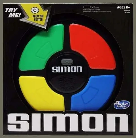 Simon Juego De Memoria Luces Y Sonidos Hasbro E9383
