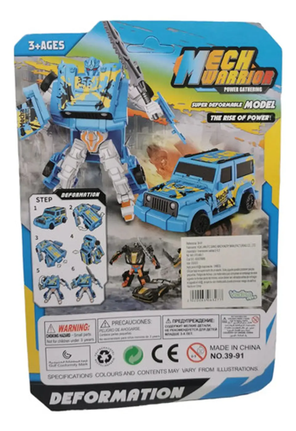 Robot Changerobot Transformers Juguete Niños 8-88  4