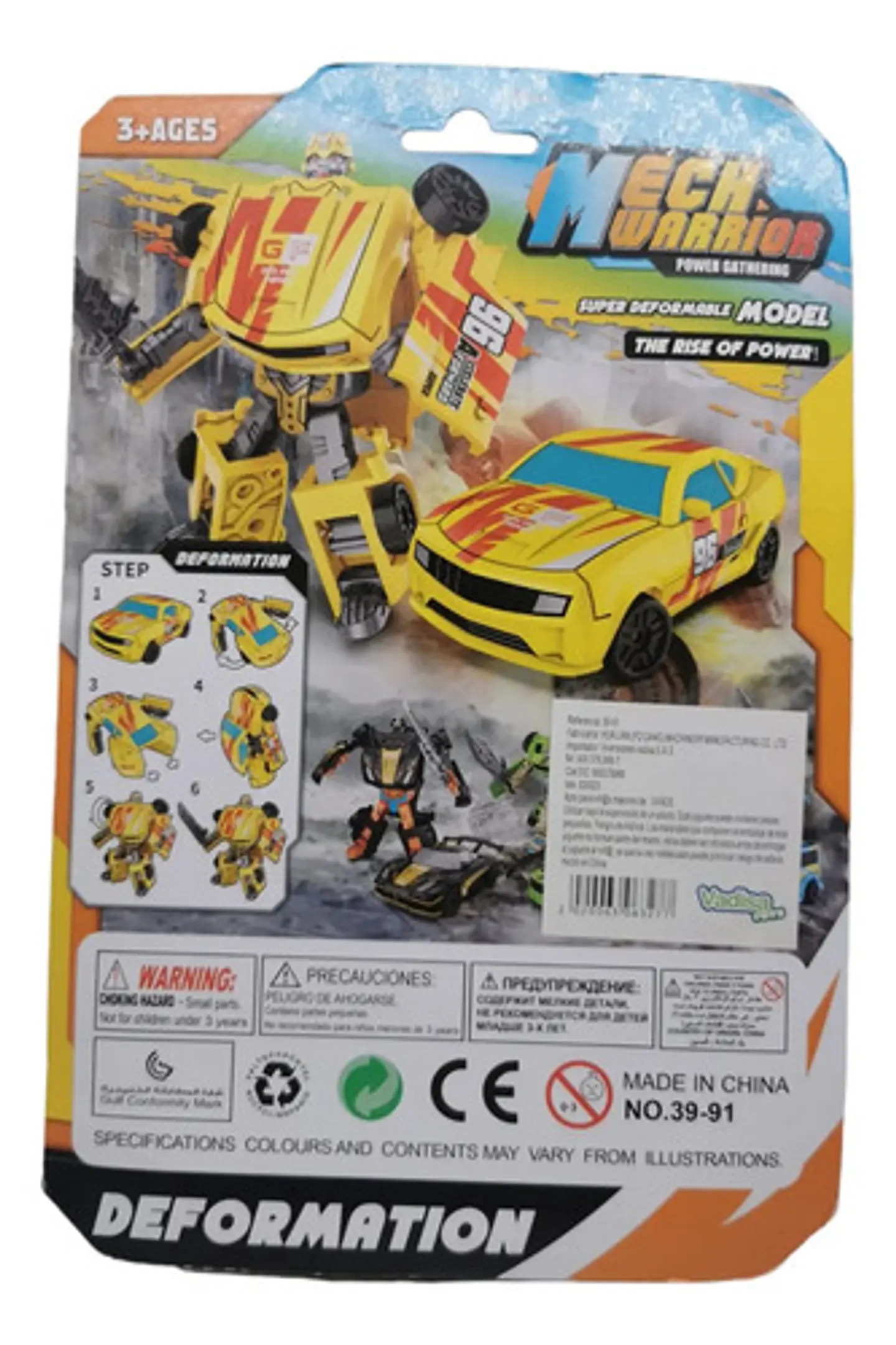 Robot Changerobot Transformers Juguete Niños 8-88  6