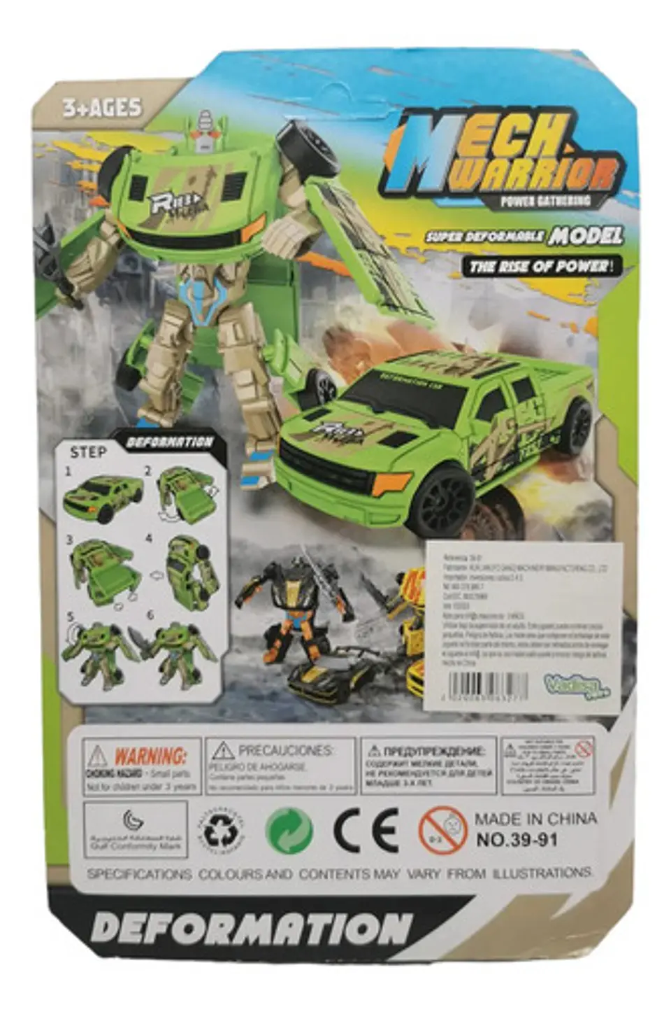 Robot Changerobot Transformers Juguete Niños 8-88  9