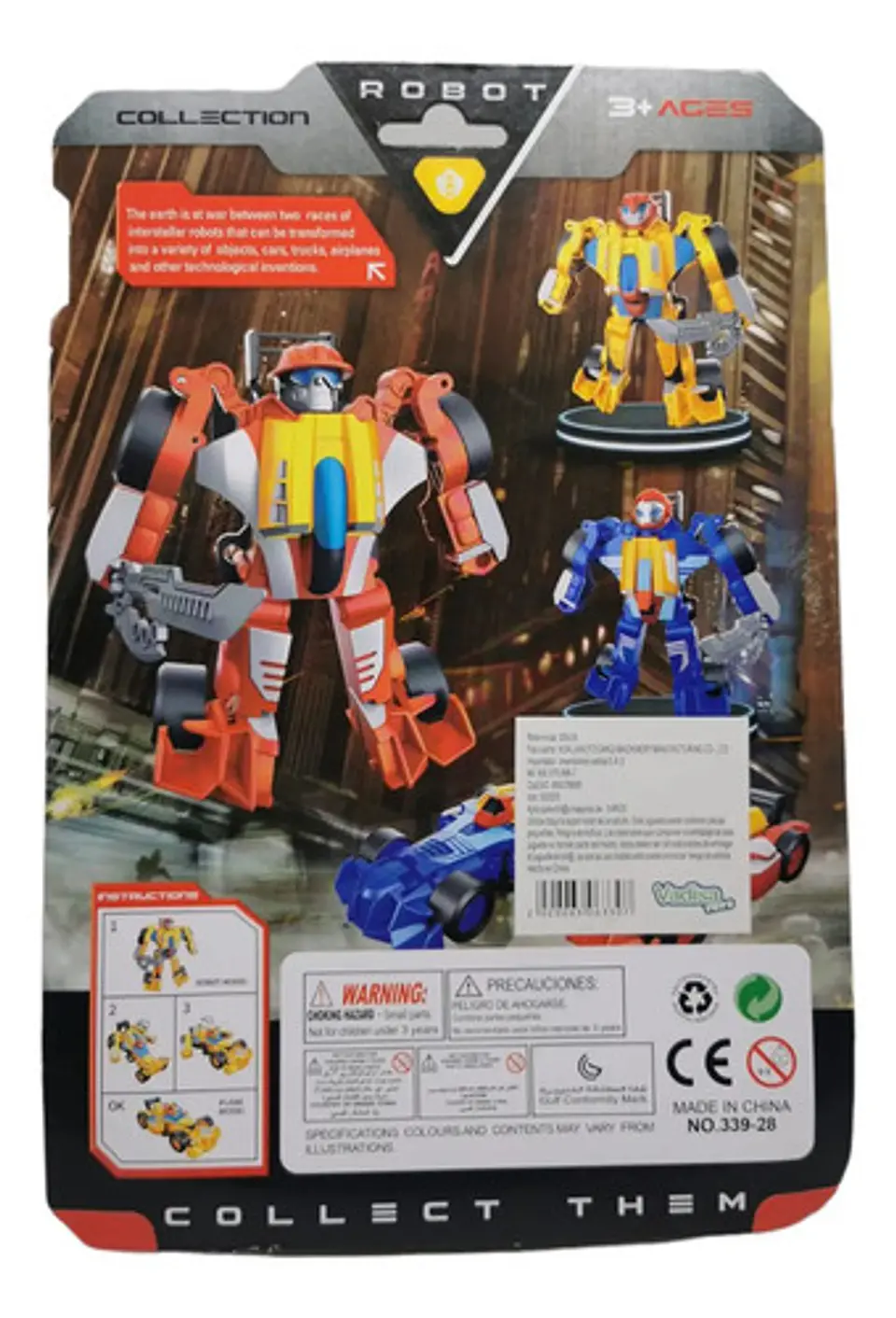 Robot Changerobot Transformers Juguete Niños 8-88  11