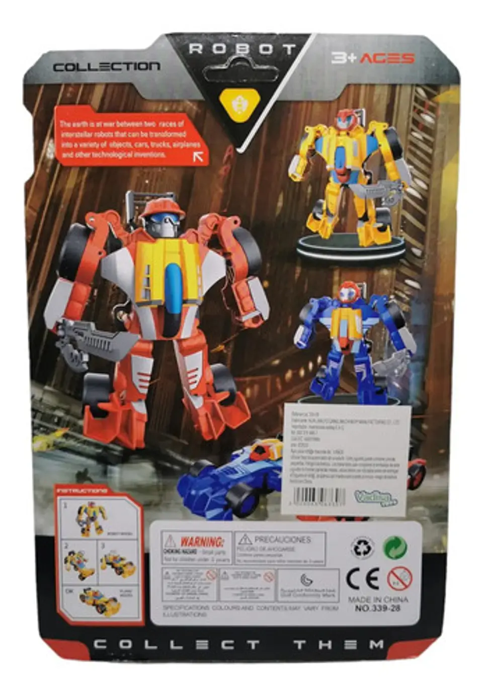 Robot Changerobot Transformers Juguete Niños 8-88  15