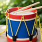 Tambor Musical Mediano Madera Para Niños Didactico - Miniatura 4