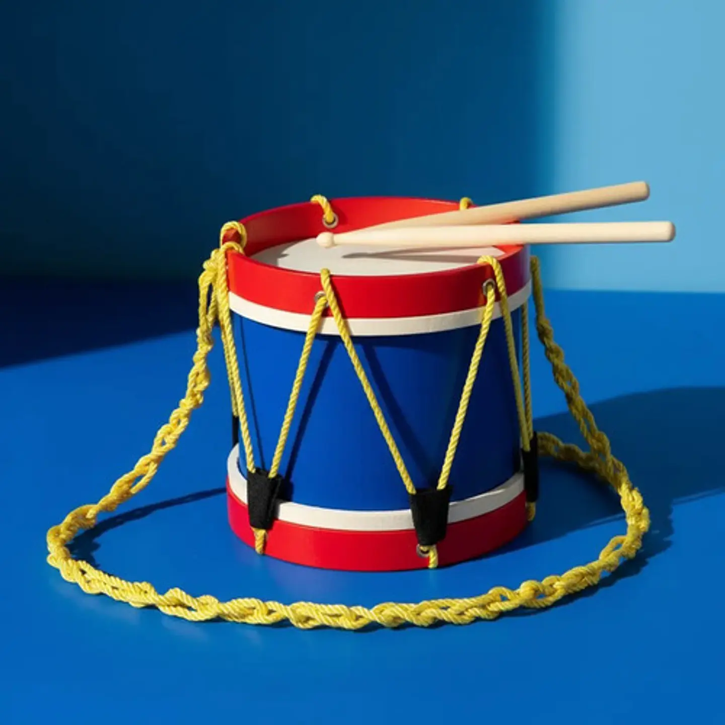 Tambor Musical Mediano Madera Para Niños Didactico 5