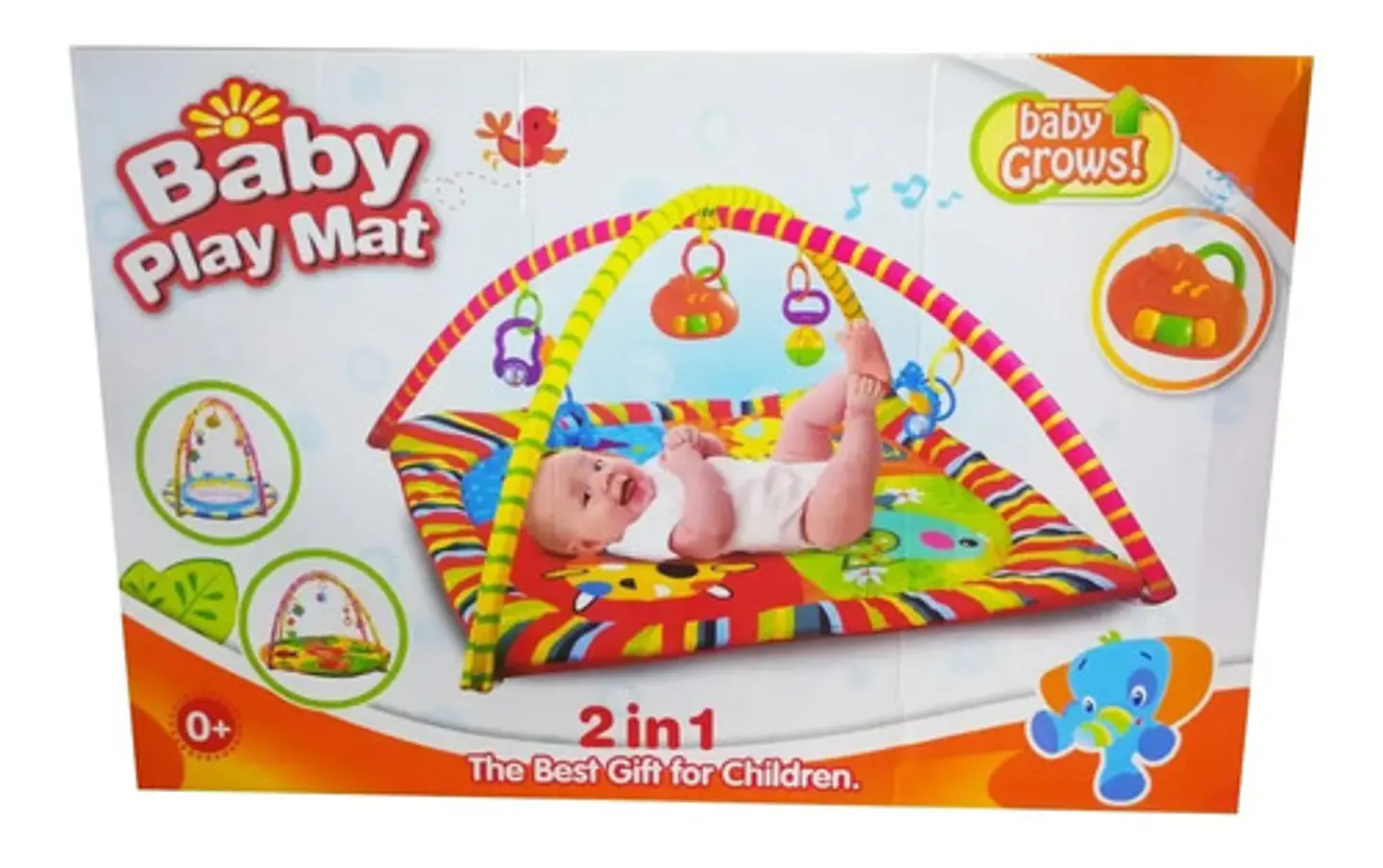 Gimnasio Para Bebé Baby Con Tapete De Actividades Y Desarrollo 4