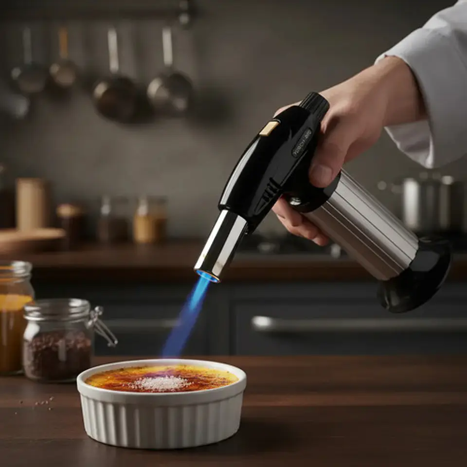 Soplete Cocina Butano Antorcha Culinaria Gratinado Carameliz 2