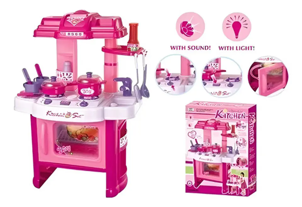 Cocina Infantil Con Horno 65cm Para Tus Princesas 1