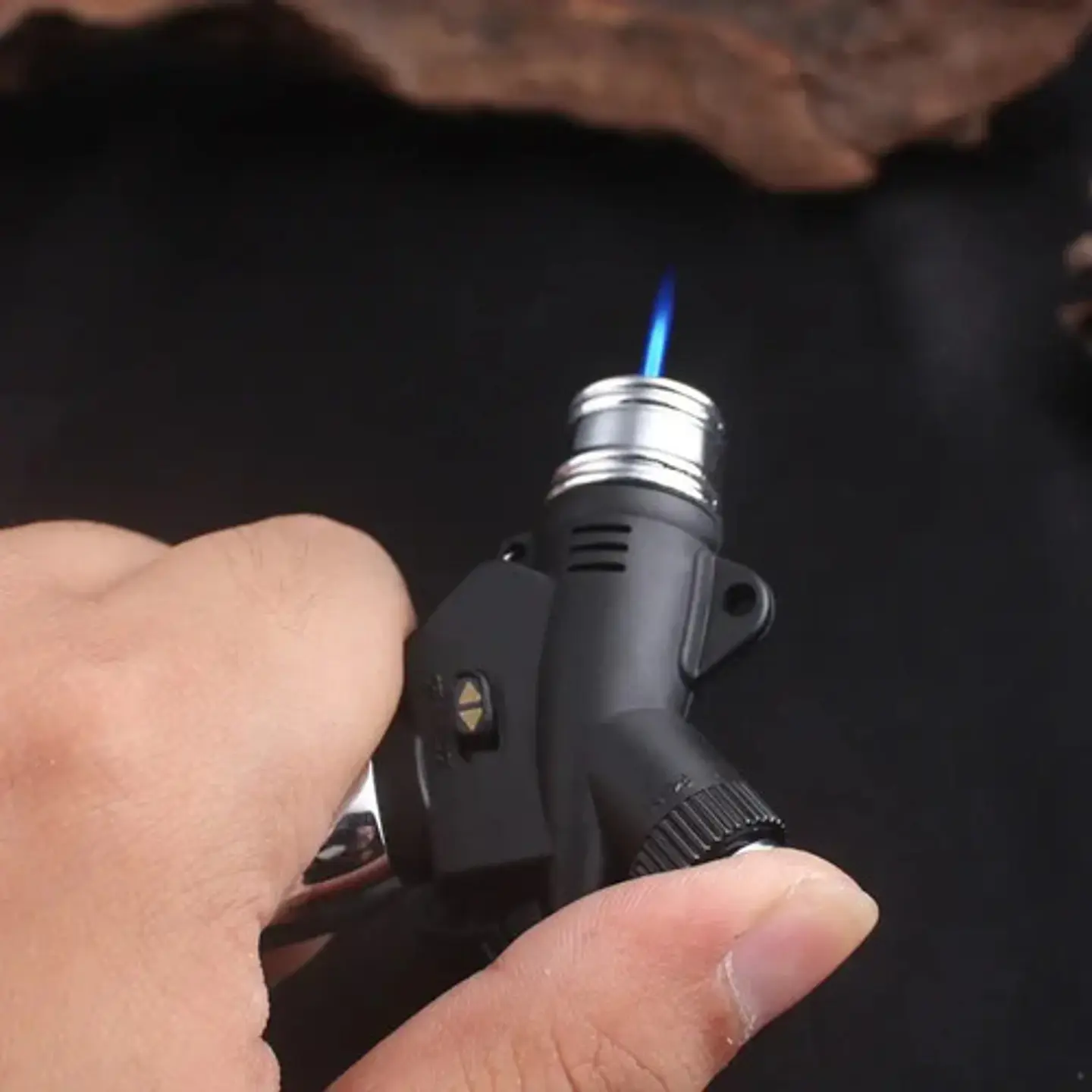 Encendedor Puro Briquet Gas Butano Recargable Soplete Mini 5