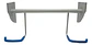 Colgador Vertical 2 Bicicletas Abw Pared Anclaje Seguro Gris 50kg - Miniatura 1