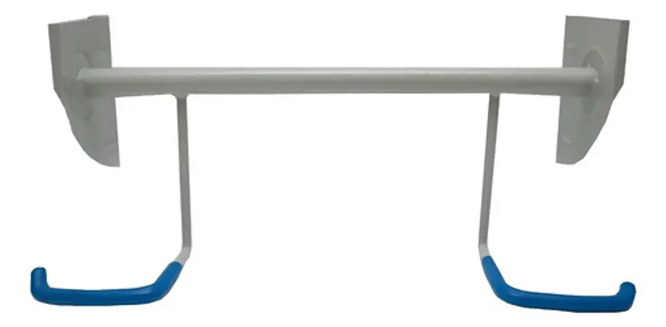 Colgador Vertical 2 Bicicletas Abw Pared Anclaje Seguro Gris 50kg 1