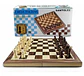 Tablero Ajedrez Plegable Santolee 29cm Juego De Mesa 28613 - Miniatura 1