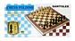 Tablero Ajedrez Plegable Santolee 29cm Juego De Mesa 28613 - Miniatura 2