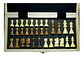 Tablero Ajedrez Plegable Santolee 29cm Juego De Mesa 28613 - Miniatura 4