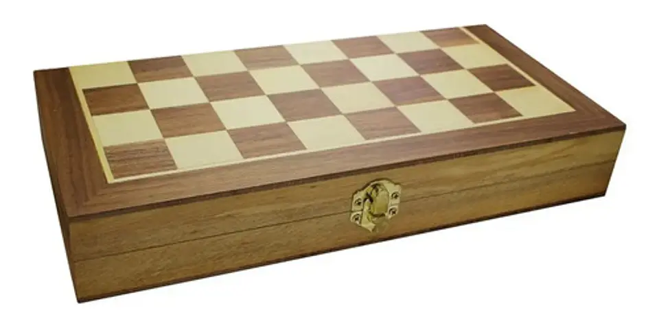 Tablero Ajedrez Plegable Santolee 29cm Juego De Mesa 28613 5