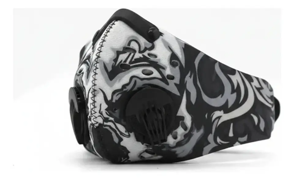 Máscara Motociclista Ciclista Filtro Respiración Tapabocas  4