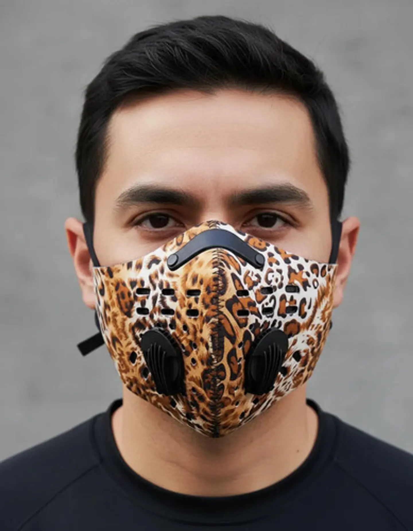 Máscara Motociclista Ciclista Filtro Respiración Tapabocas  5