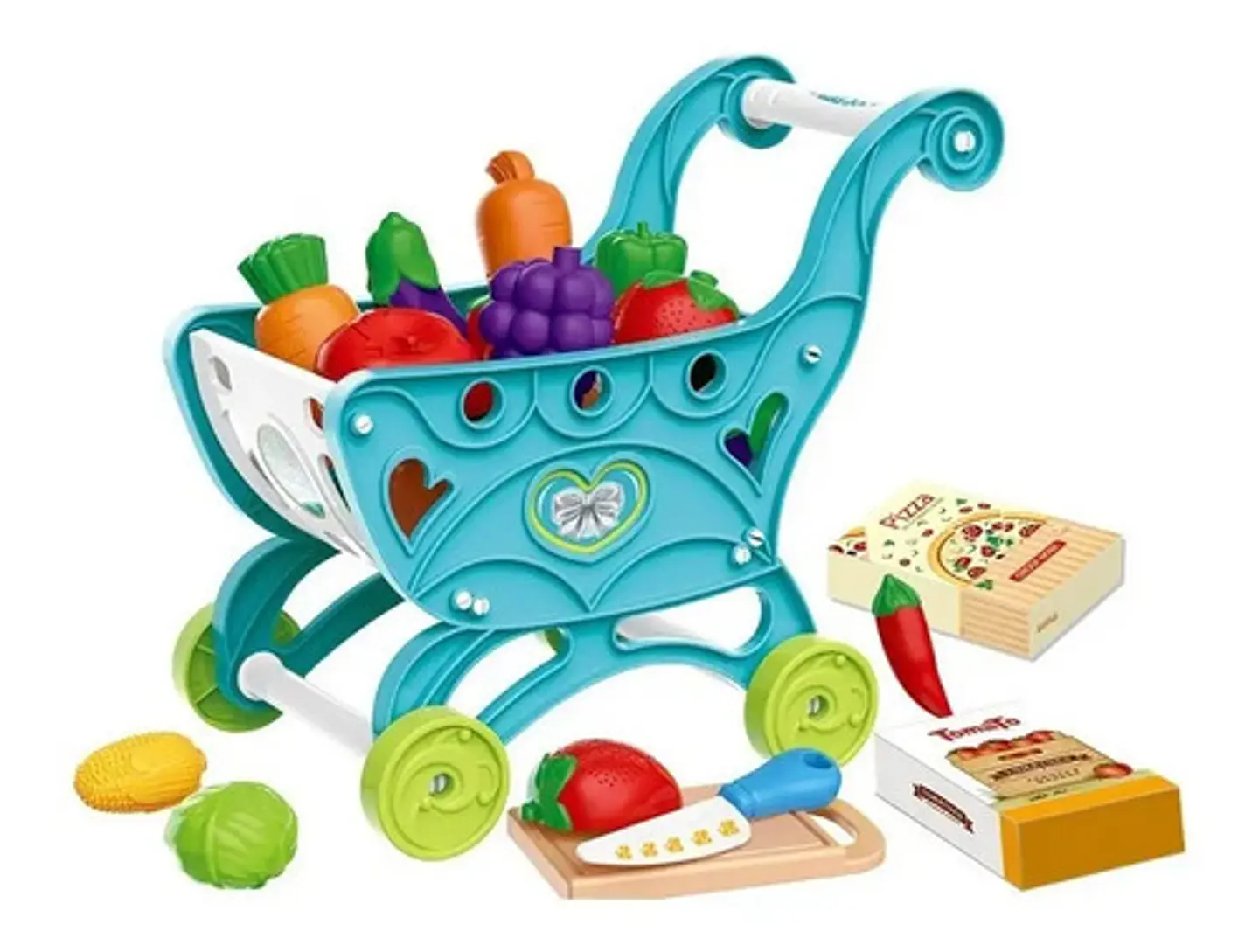 Set Carro De Mercado Con Caja Registradora B1105415 2