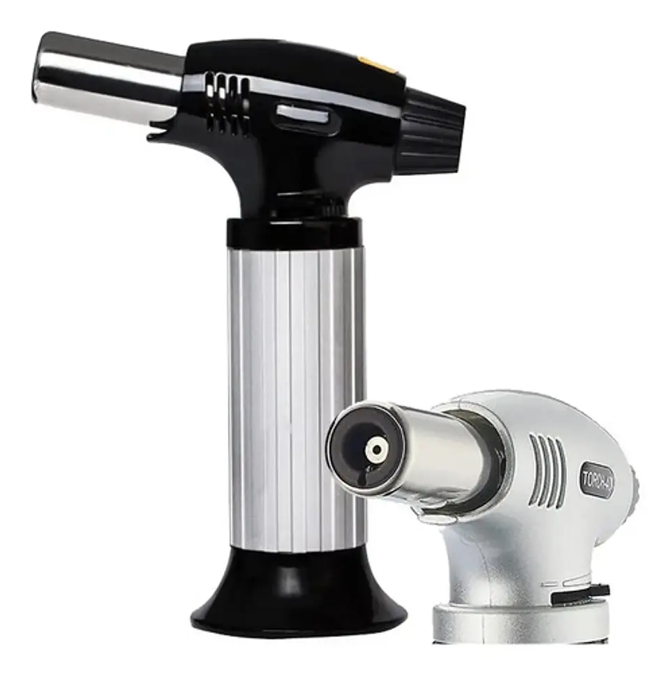 Mini Soplete +6 Gas Briquet Recargable Cocina Gratinar Encen 2