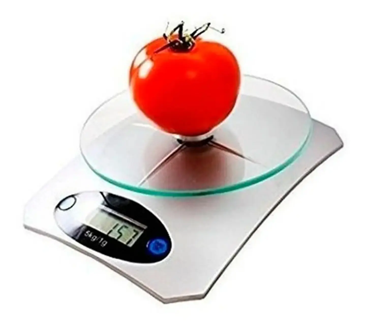 Báscula Digital De Cocina Felite Ke-5 Para 5 Kg Con Precisión De 3 G Plateado 2
