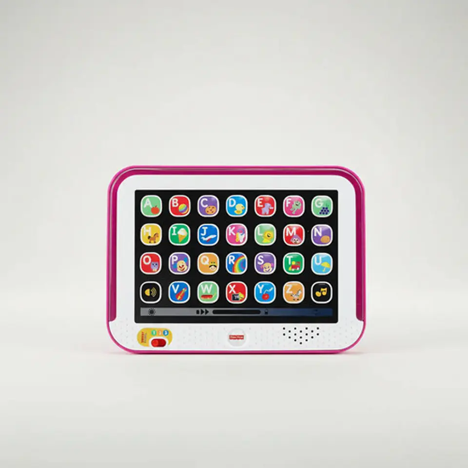 Tablet Interactiva Ríe Aprende Fisher Price Chd90 Rosado 2