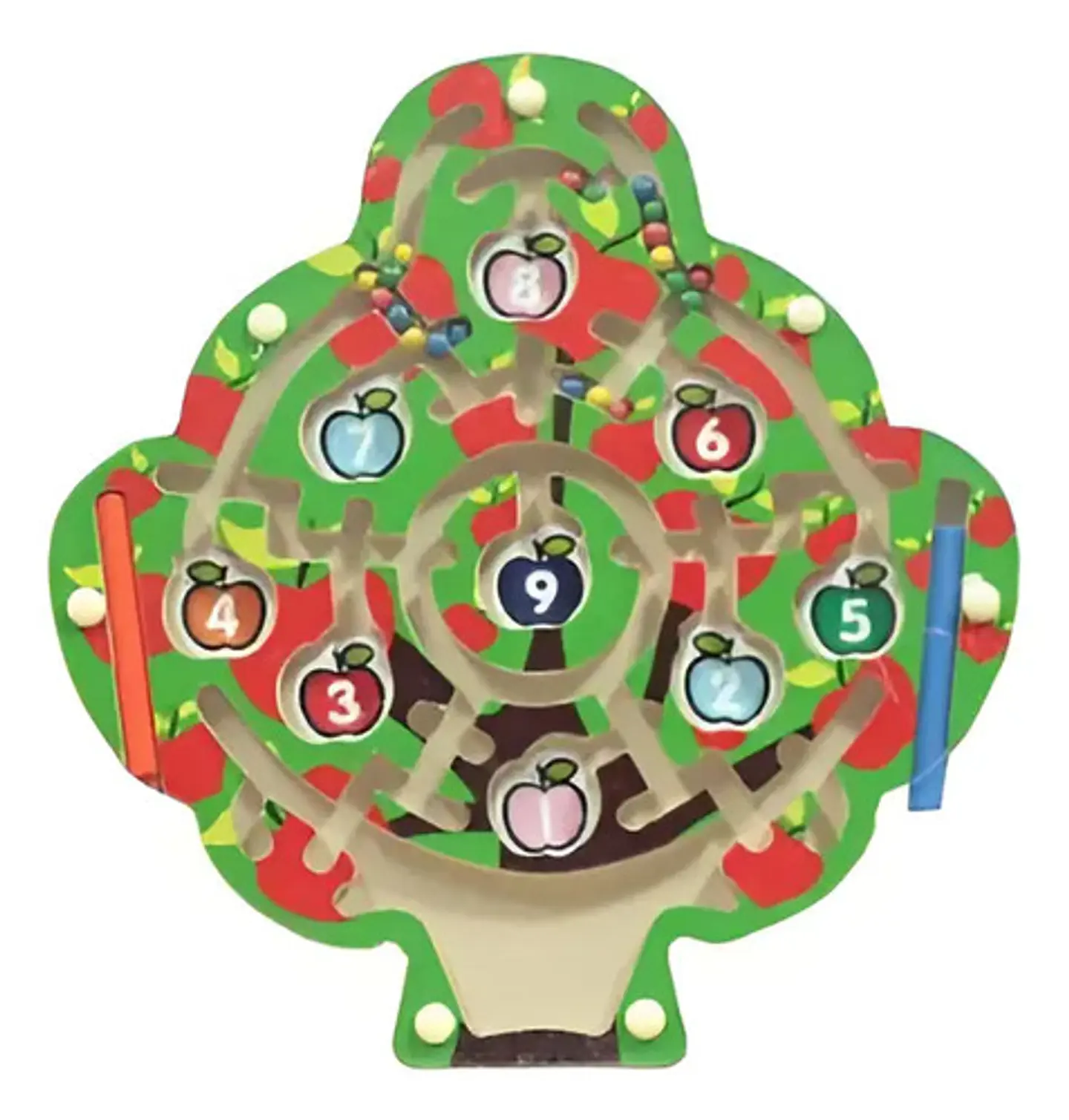 Juego Didáctico Madera Aprender Niños Laberinto Rc27-8044 2