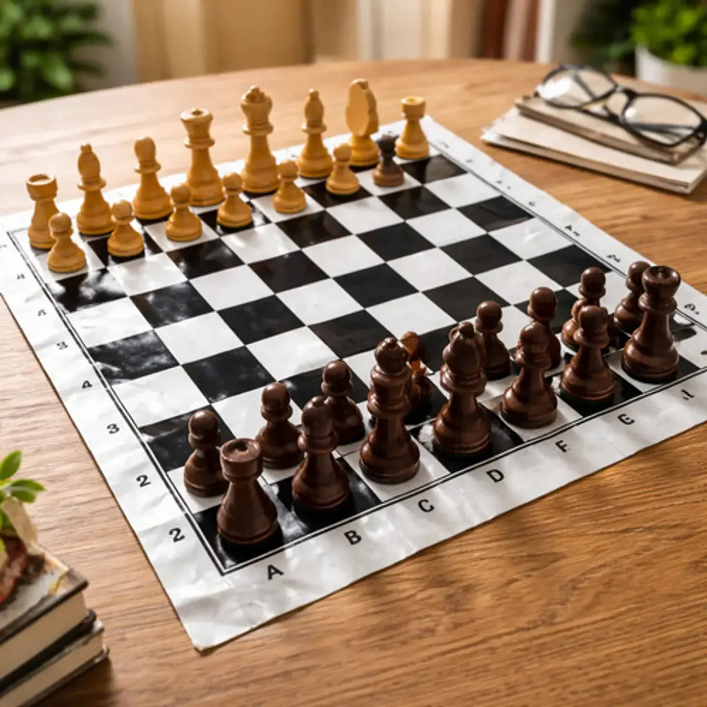 Ajedrez Juego Mesa Fichas Plasticas 2312 1
